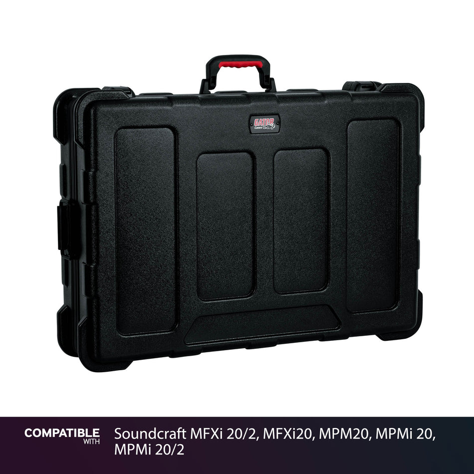 Gator 20x30x6 Travel Case for Soundcraft MFXi 20/2, MFXi20, MPM20, MPMi 20, MPMi 20/2