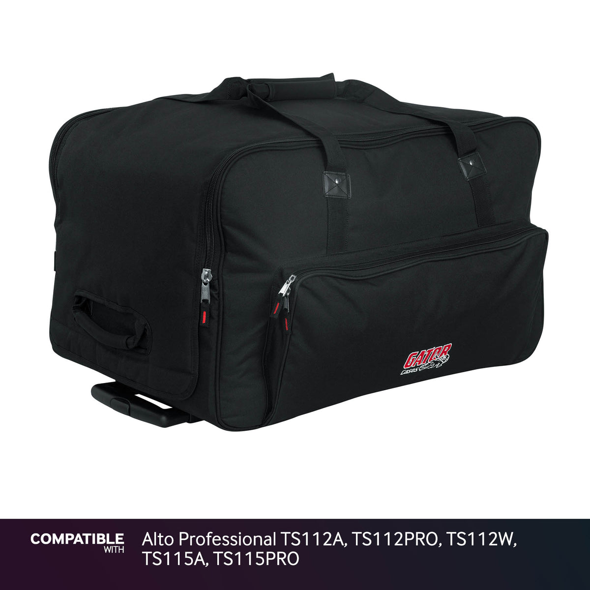 Gator Rolling Speaker Bag for Alto Professional TS112A, TS112PRO, TS112W, TS115A, TS115PRO