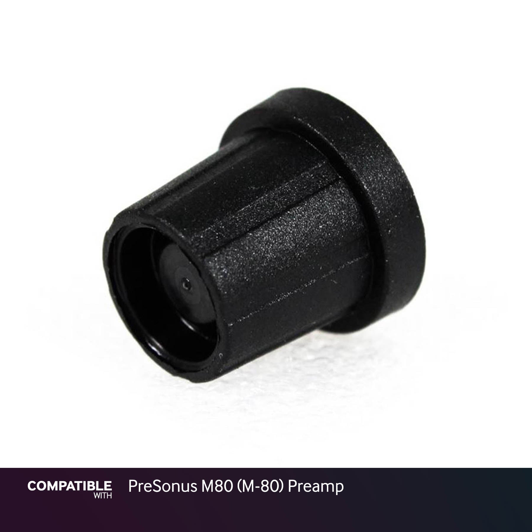 PixelGear Black Knob Cap for PreSonus M80 (M-80) Preamp