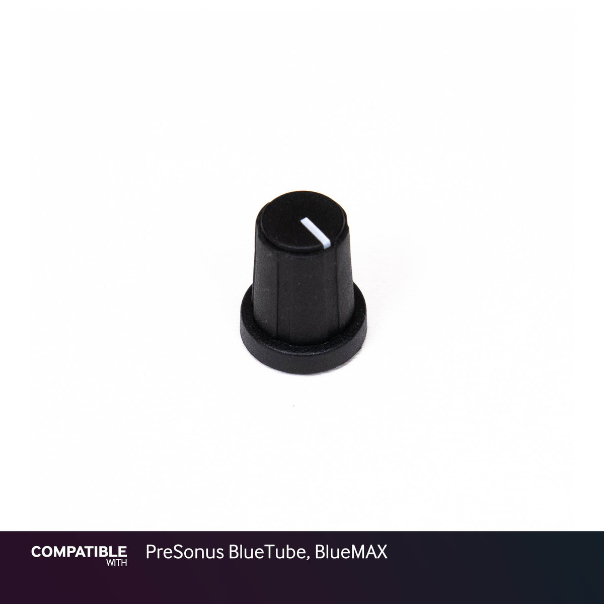 PixelGear Black Knob with Cap for PreSonus BlueTube, BlueMAX