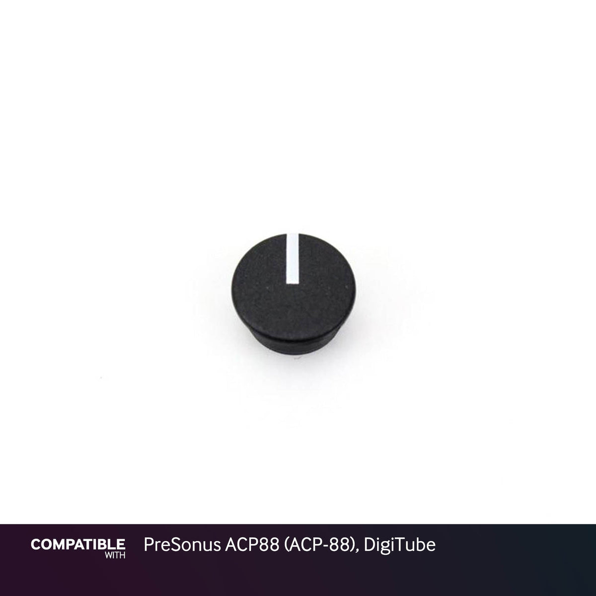 PixelGear Black Knob Cap for PreSonus ACP88 (ACP-88), DigiTube