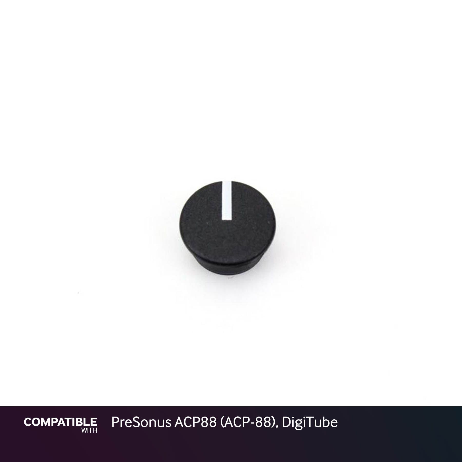 PixelGear Black Knob Cap for PreSonus ACP88 (ACP-88), DigiTube