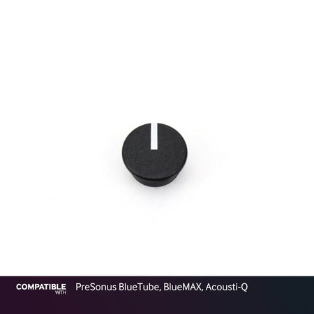 PixelGear Black Knob Cap for PreSonus BlueTube, BlueMAX, Acousti-Q