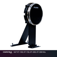 Alesis Black 8" Mesh Kick Pad for KAT KT-100, KT-150, KT-200, KT-300 Kits
