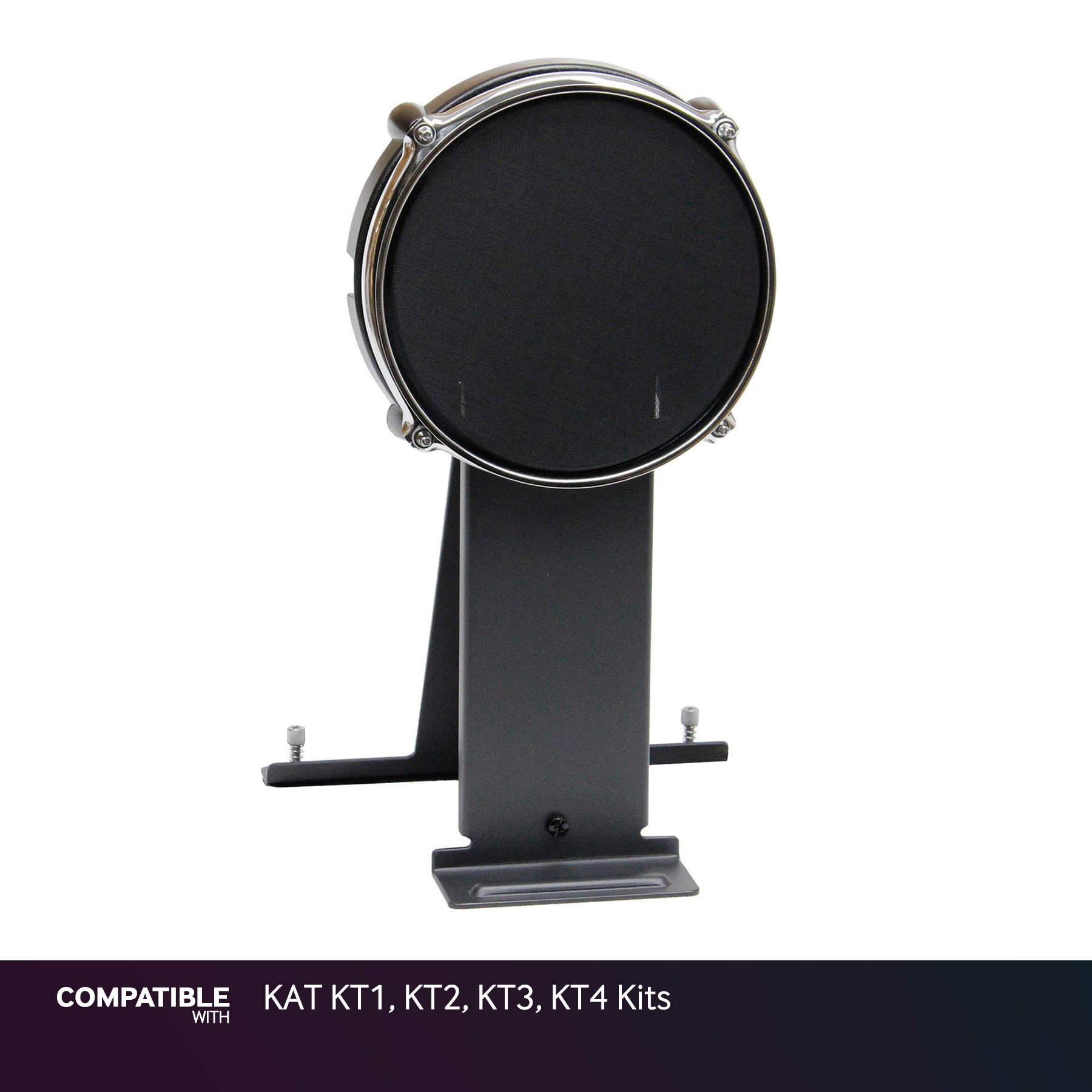 Alesis Black/Black 8" Mesh Kick Pad for KAT KT1, KT2, KT3, KT4 Kits