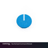 12mm Blue Knob Cap with Line for Buchla Easel Command Module
