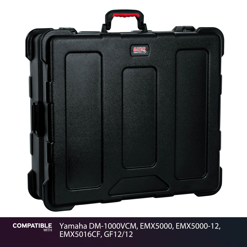 Gator 22x25x8 Travel Case for Yamaha DM-1000VCM, EMX5000, EMX5000-12, EMX5016CF, GF12/12
