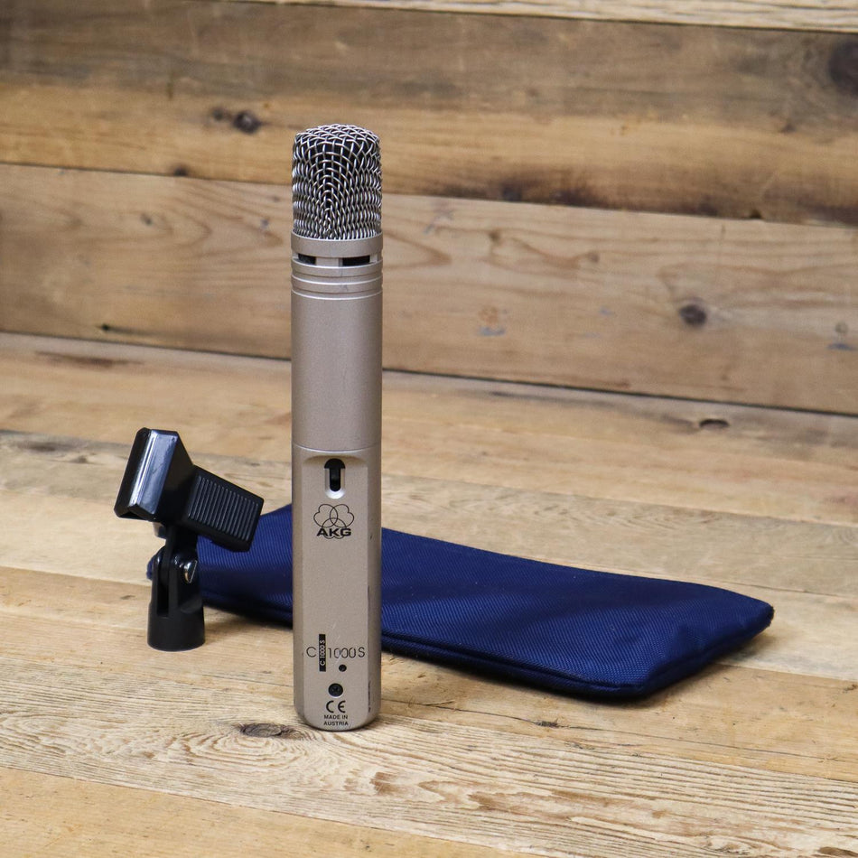 AKG C1000S Silver Condenser Microphone