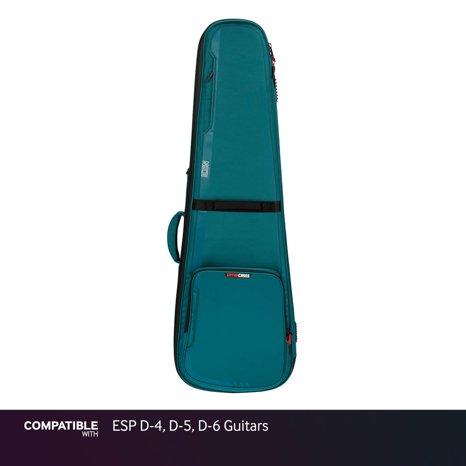 Gator Blue ICON Case for ESP D-4, D-5, D-6 Guitars