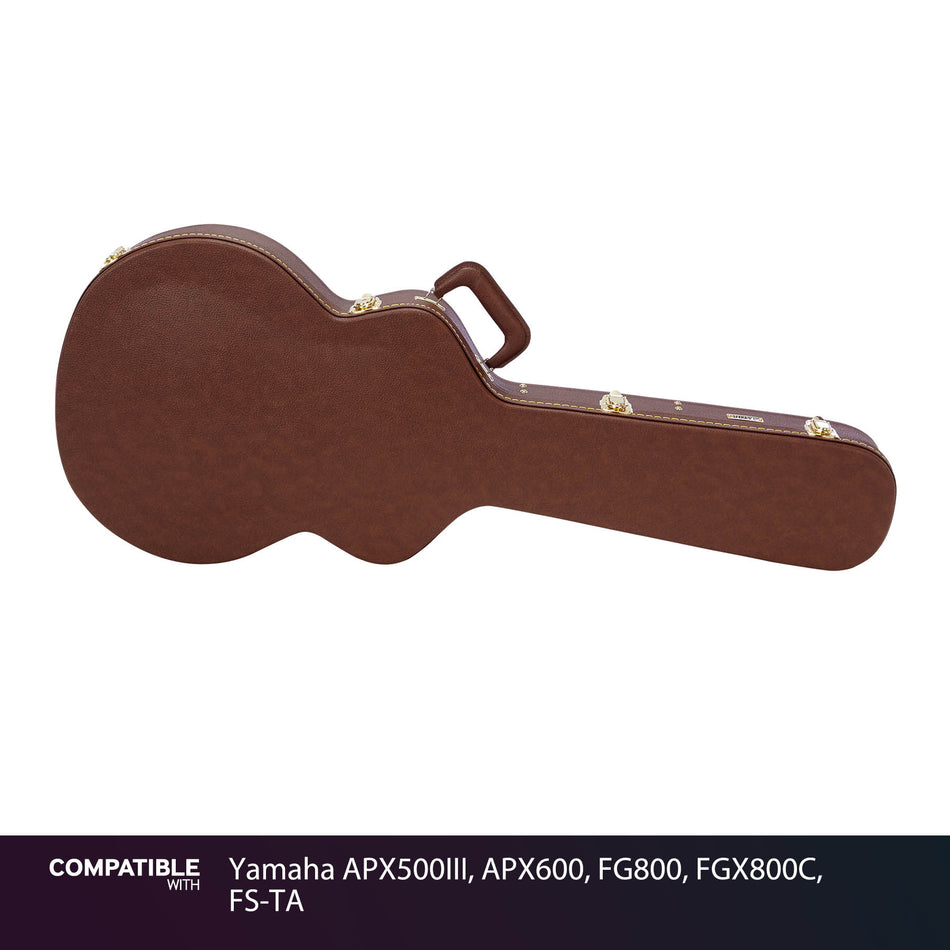 Gator Brown Case for Yamaha APX500III, APX600, FG800, FGX800C, FS-TA