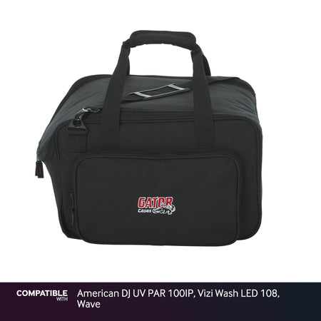 Gator Lighting Gig Bag for American DJ UV PAR 100IP, Vizi Wash LED 108, Wave