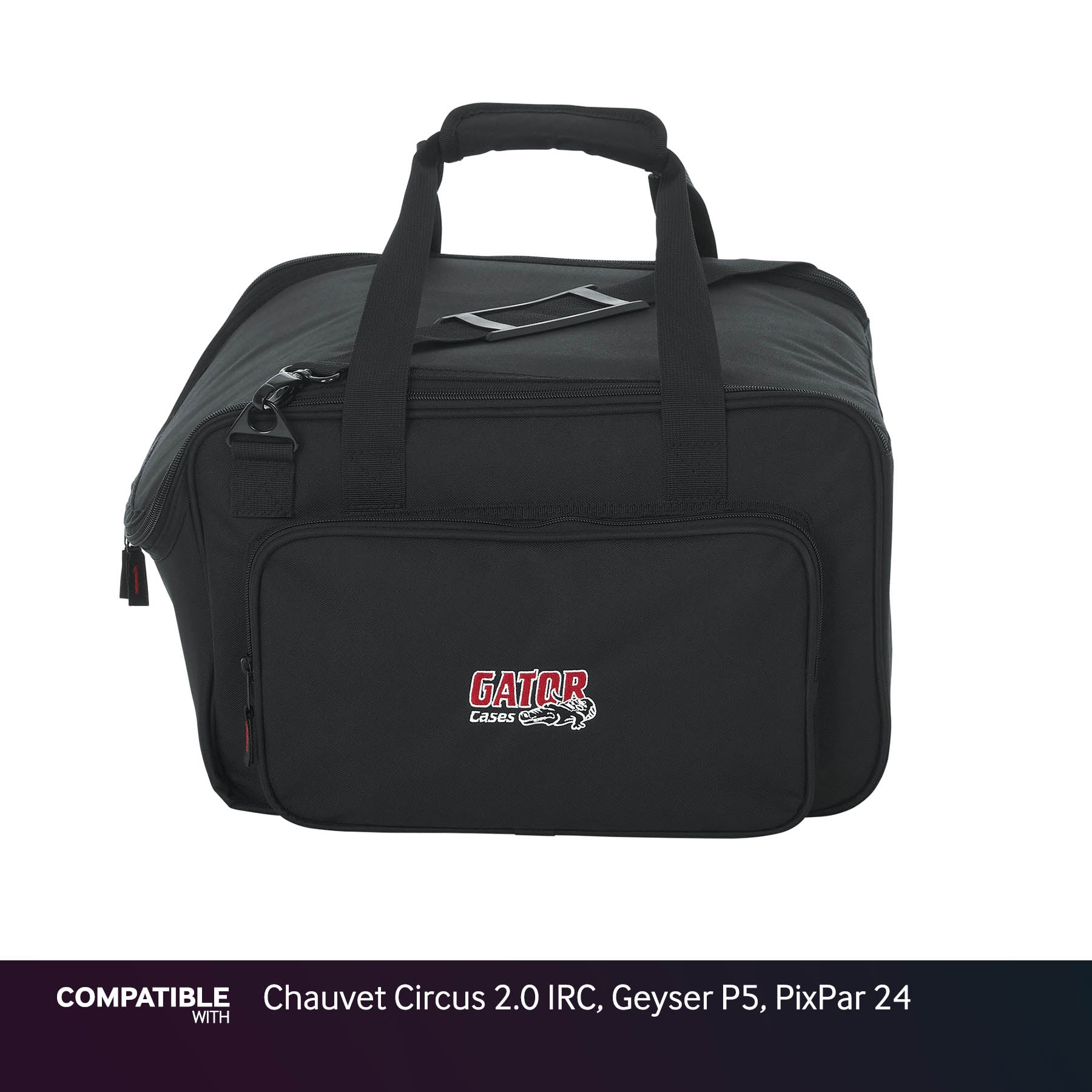 Gator Lighting Gig Bag for Chauvet Circus 2.0 IRC, Geyser P5, PixPar 24