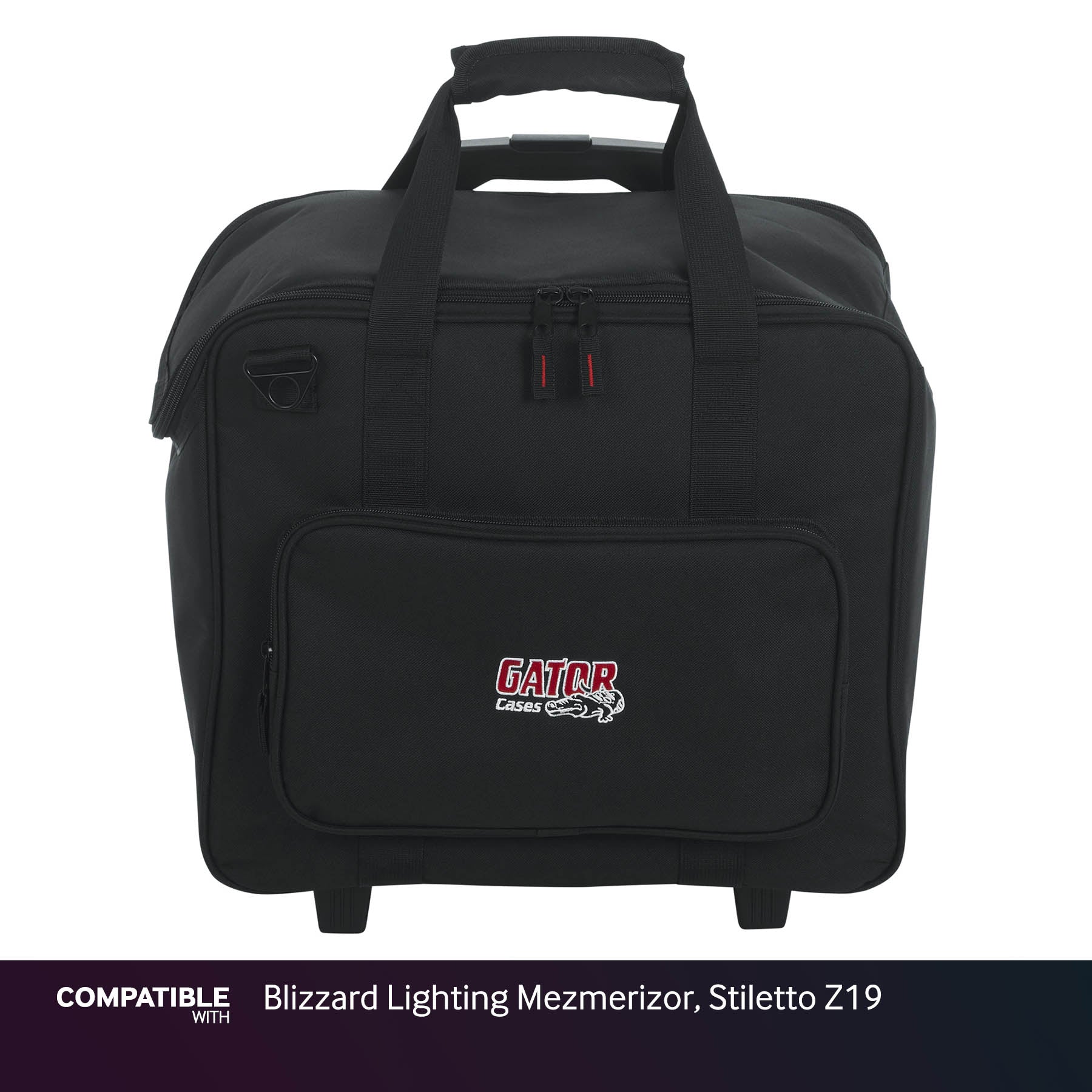 Gator Lighting Gig Bag with Wheels for Blizzard Lighting Mezmerizor, Stiletto Z19