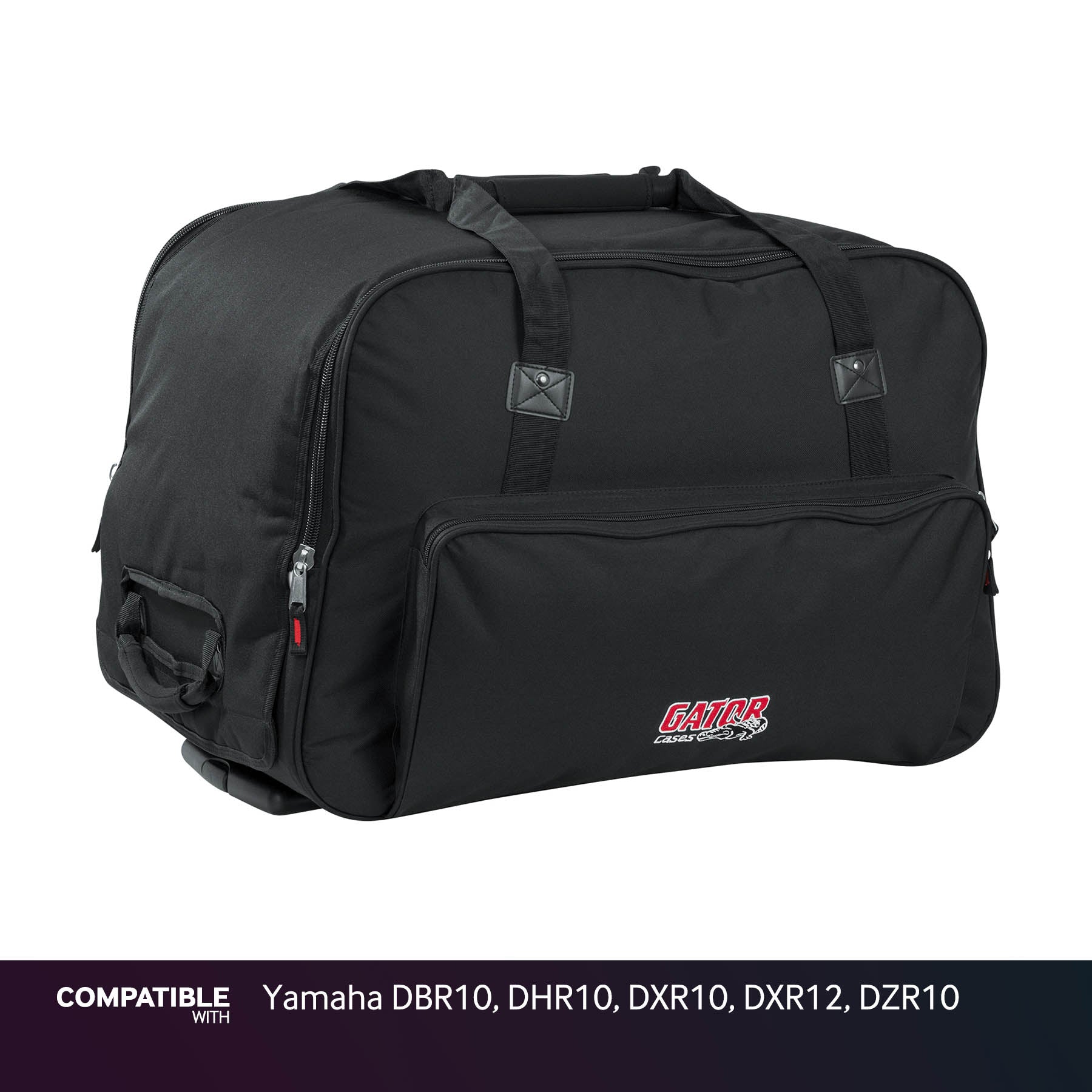 Gator Rolling Speaker Bag for Yamaha DBR10, DHR10, DXR10, DXR12, DZR10