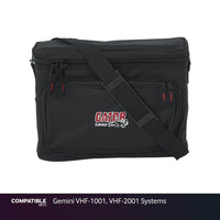 Gator Wireless Gig Bag for Gemini VHF-1001, VHF-2001 Systems
