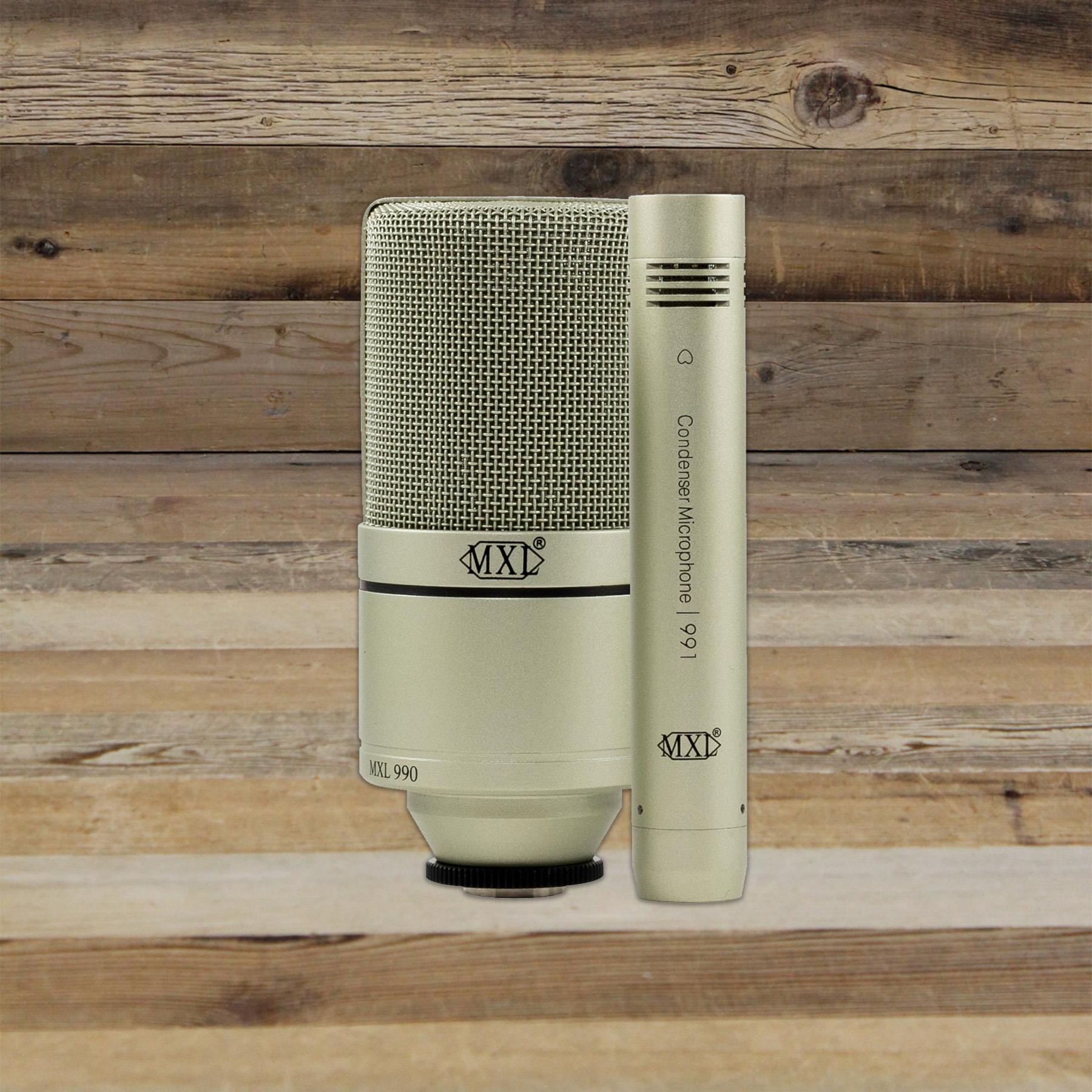Open Box MXL 990/991 Condenser Microphone Set – Pixel Pro Audio