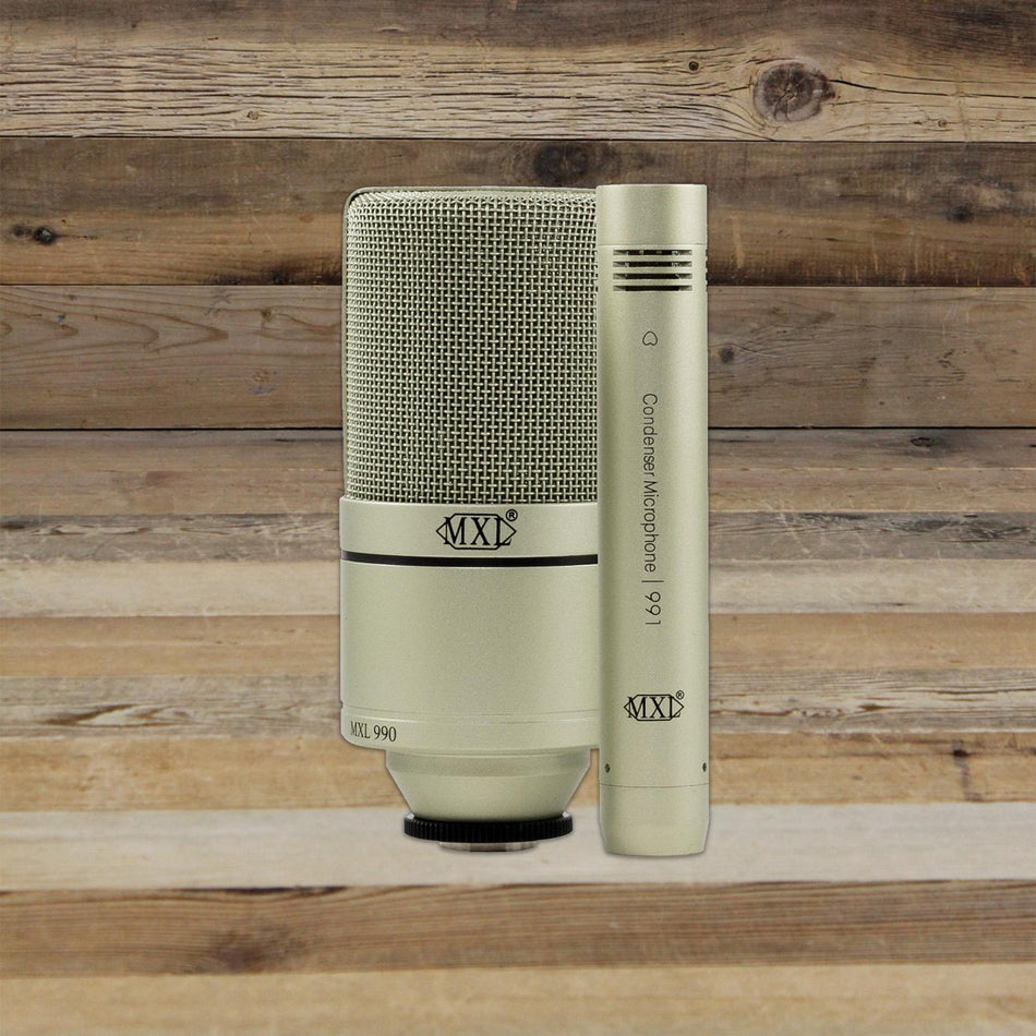 Open Box MXL 990/991 Condenser Microphone Set