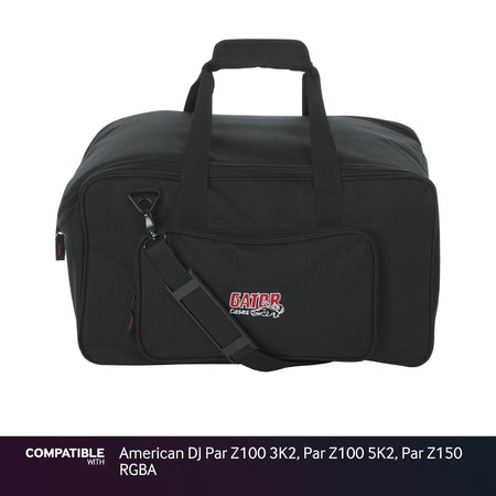 Gator Lighting Gig Bag for American DJ Par Z100 3K2, Par Z100 5K2, Par Z150 RGBA