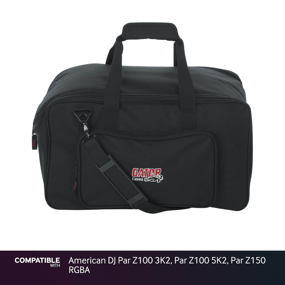 Gator Lighting Gig Bag for American DJ Par Z100 3K2, Par Z100 5K2, Par Z150 RGBA