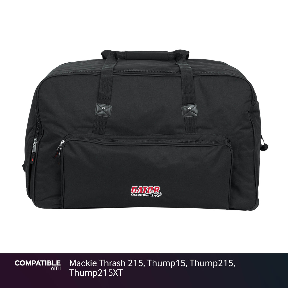 Gator Rolling Speaker Bag for Mackie Thrash 215, Thump15, Thump215, Thump215XT