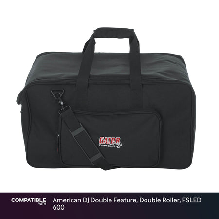Gator Lighting Gig Bag for American DJ Double Feature, Double Roller, FSLED 600
