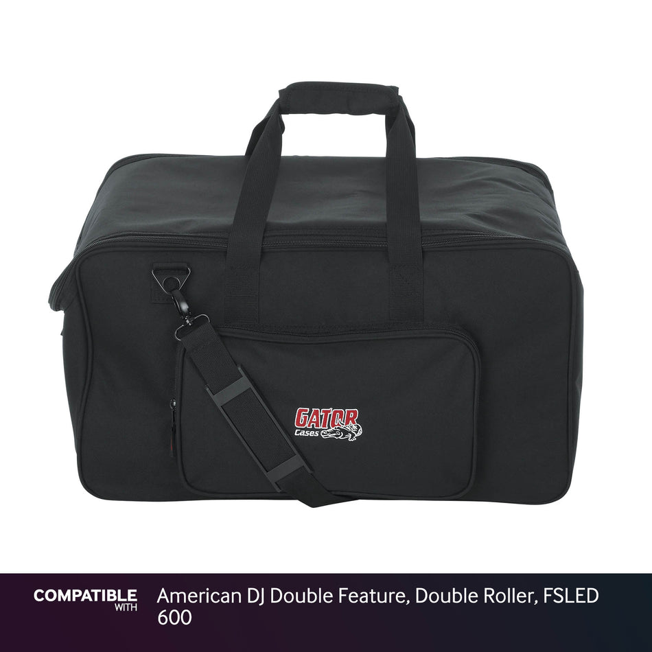 Gator Lighting Gig Bag for American DJ Double Feature, Double Roller, FSLED 600