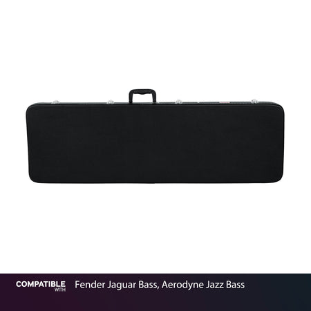 Gator Wood Case for Fender Jaguar Bass, Aerodyne Jazz Bass