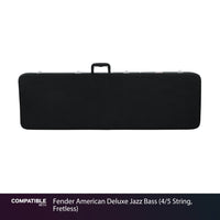Gator Wood Case for Fender American Deluxe Jazz Bass (4/5 String, Fretless)