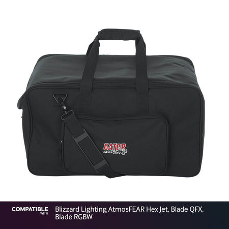 Gator Lighting Gig Bag for Blizzard Lighting AtmosFEAR Hex Jet, Blade QFX, Blade RGBW
