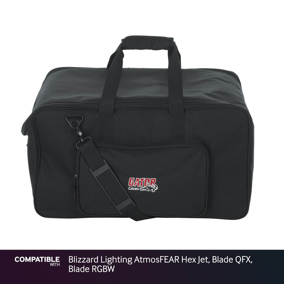 Gator Lighting Gig Bag for Blizzard Lighting AtmosFEAR Hex Jet, Blade QFX, Blade RGBW