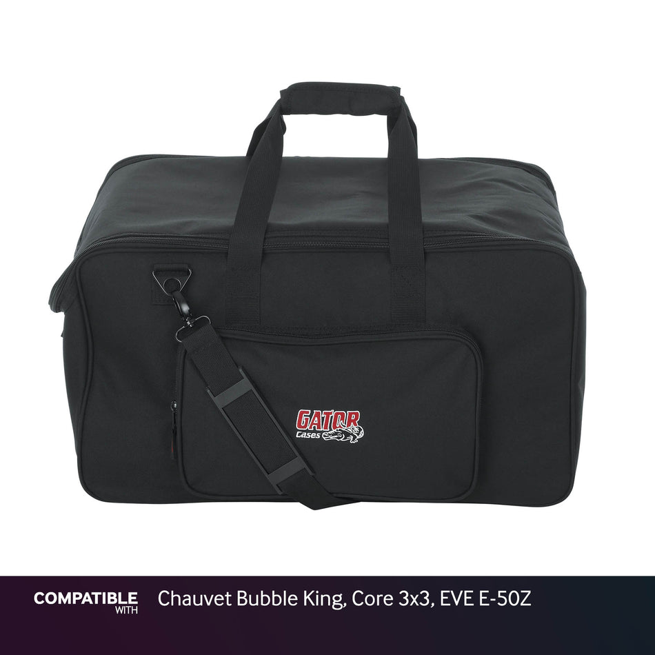 Gator Lighting Gig Bag for Chauvet Bubble King, Core 3x3, EVE E-50Z