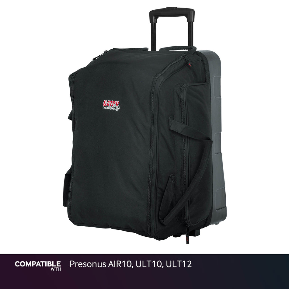 Gator Reinforced Wheeled Speaker Bag for Presonus AIR10, ULT10, ULT12