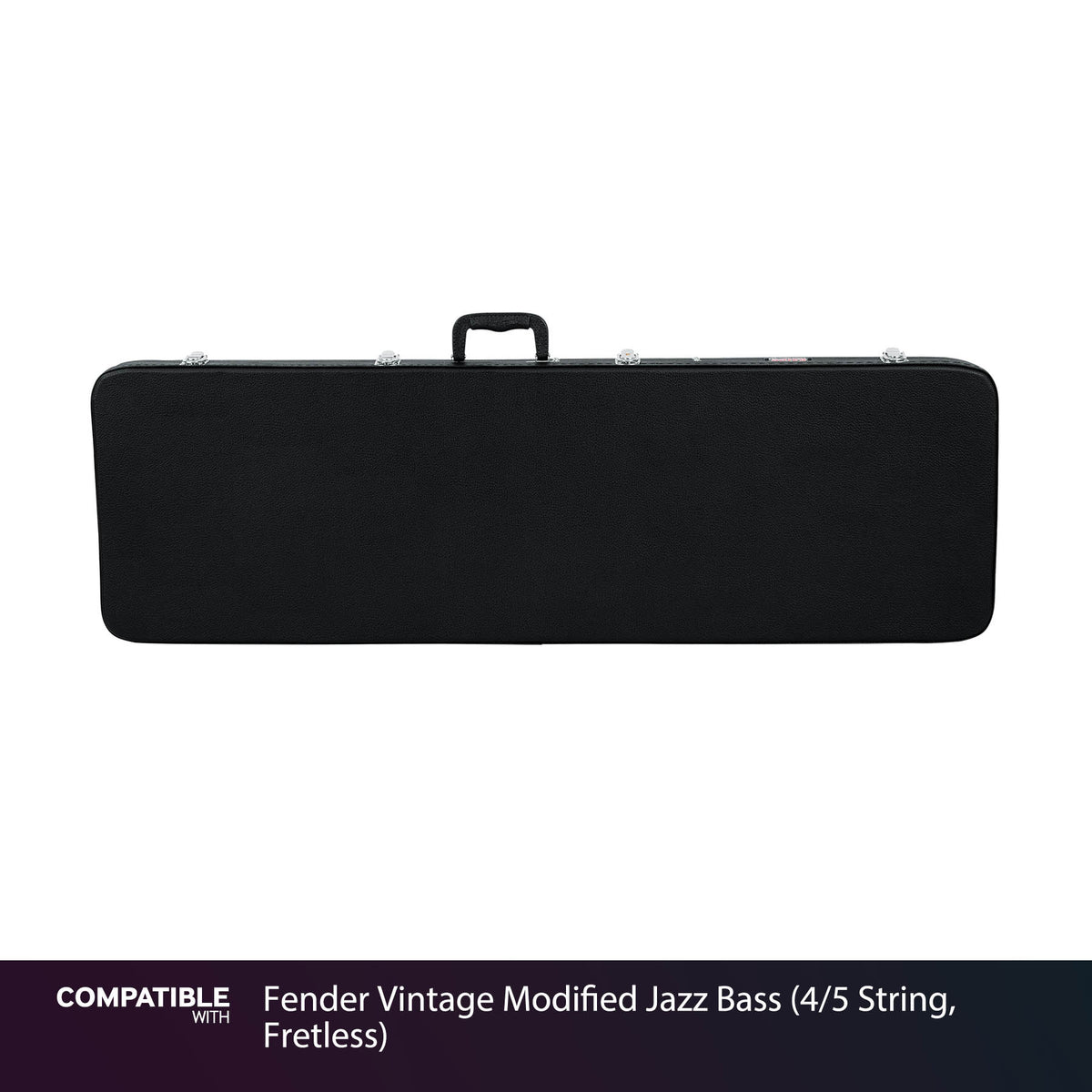 Gator Wood Case for Fender Vintage Modified Jazz Bass (4/5 String, Fretless)