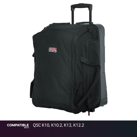 Gator Reinforced Wheeled Speaker Bag for QSC K10, K10.2, K12, K12.2