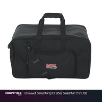 Gator Lighting Gig Bag for Chauvet SlimPAR Q12 USB, SlimPAR T12 USB