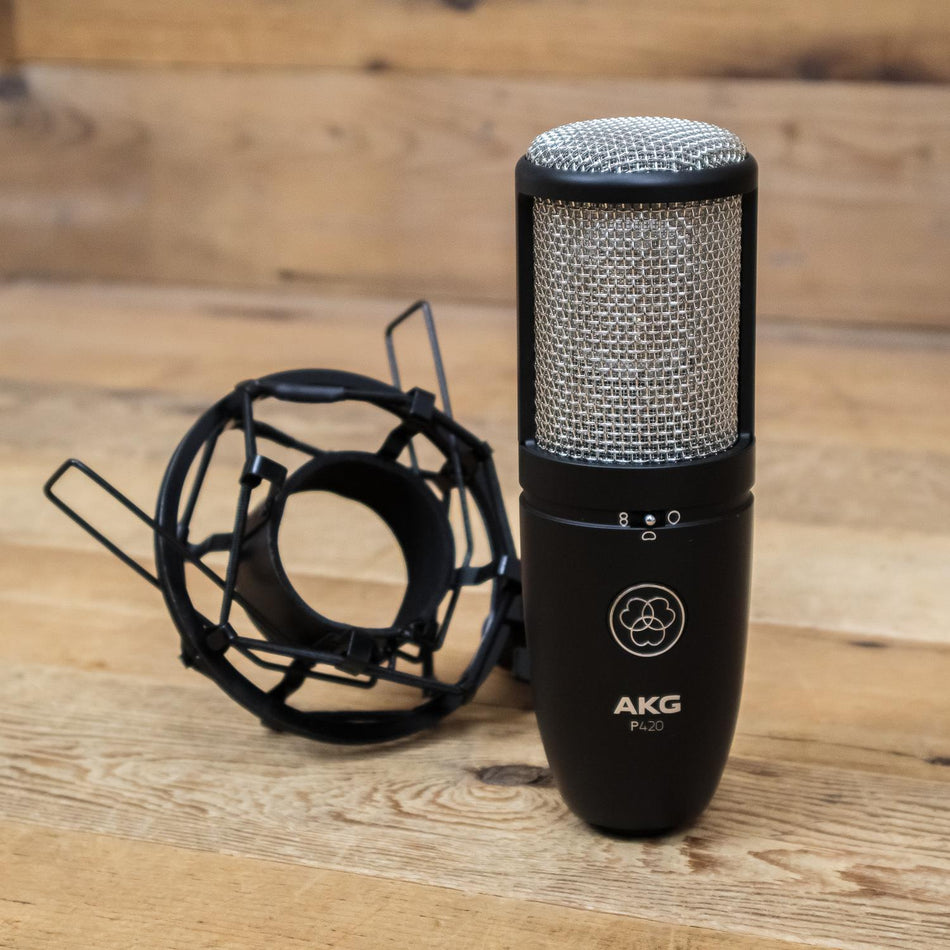 AKG P420 Dual-Capsule Multipattern Studio Condenser Microphone