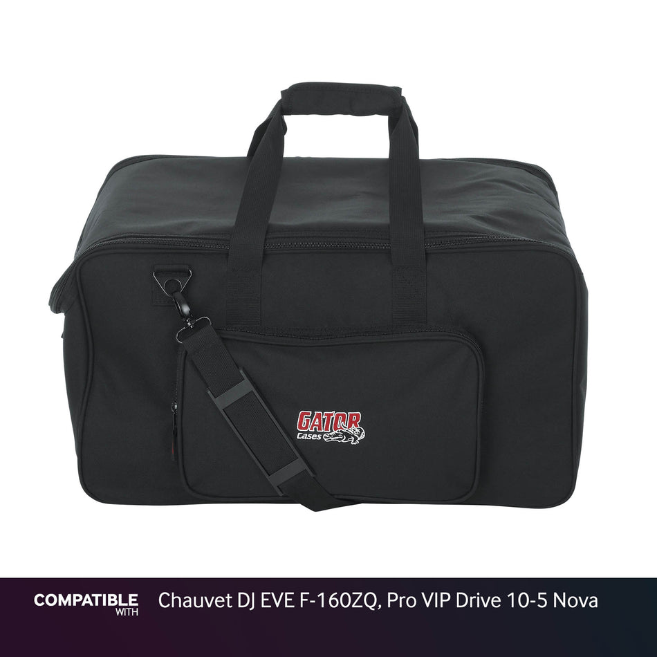 Gator Lighting Gig Bag for Chauvet DJ EVE F-160ZQ, Pro VIP Drive 10-5 Nova