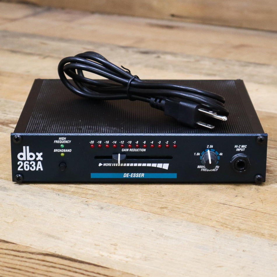 DBX 263A De-Esser 263-A Deesser De-S Studio Dynamic Audio