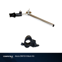 Alesis Short Cymbal Arm with Clamp for DM10 X Mesh Electronic Drum Kits