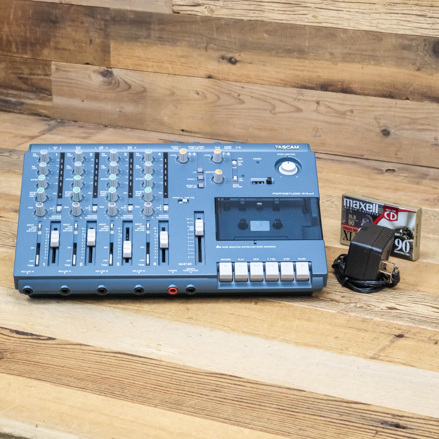 Tascam Portastudio 414 MK2 Analog 4-Track Cassette Tape Recorder