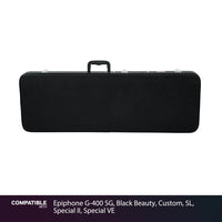 Gator Wood Case for Epiphone G-400 SG, Black Beauty, Custom, SL, Special II, Special VE