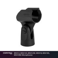 Shure Mic Clip for MX412, MX412S, MX412SE, MX418, MX418S, MX418SE Microphones