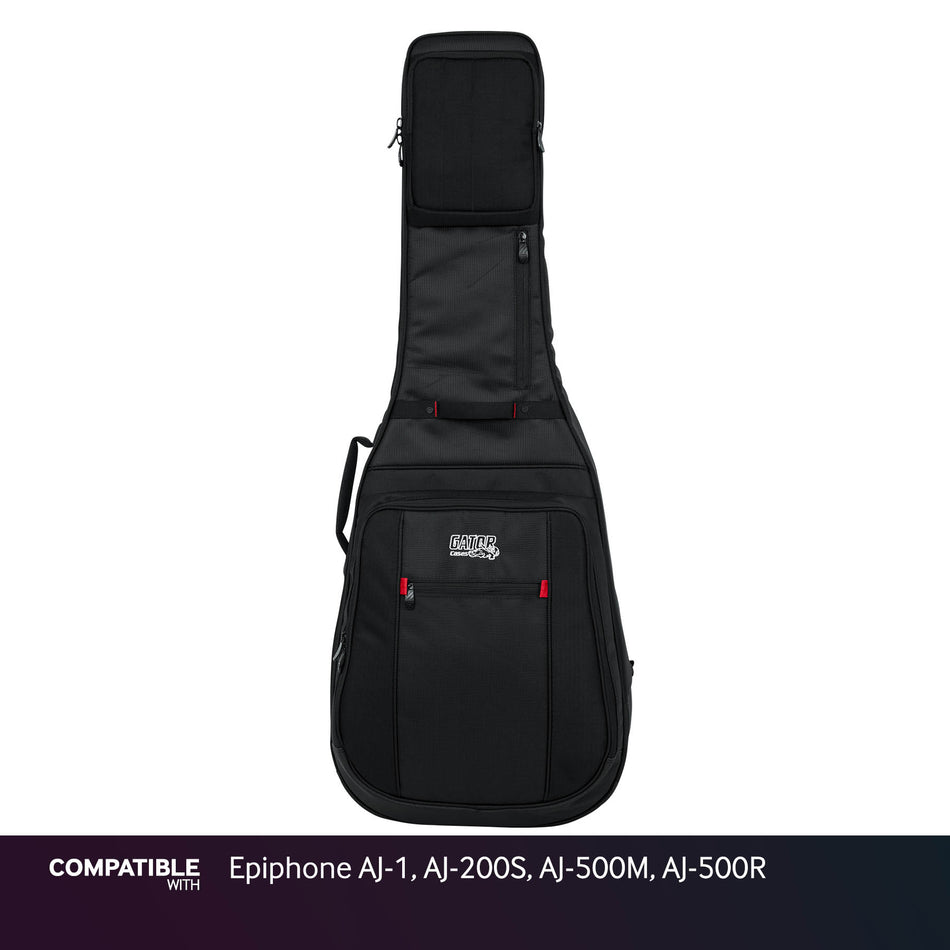 Gator Ultimate Gig Bag for Epiphone AJ-1, AJ-200S, AJ-500M, AJ-500R
