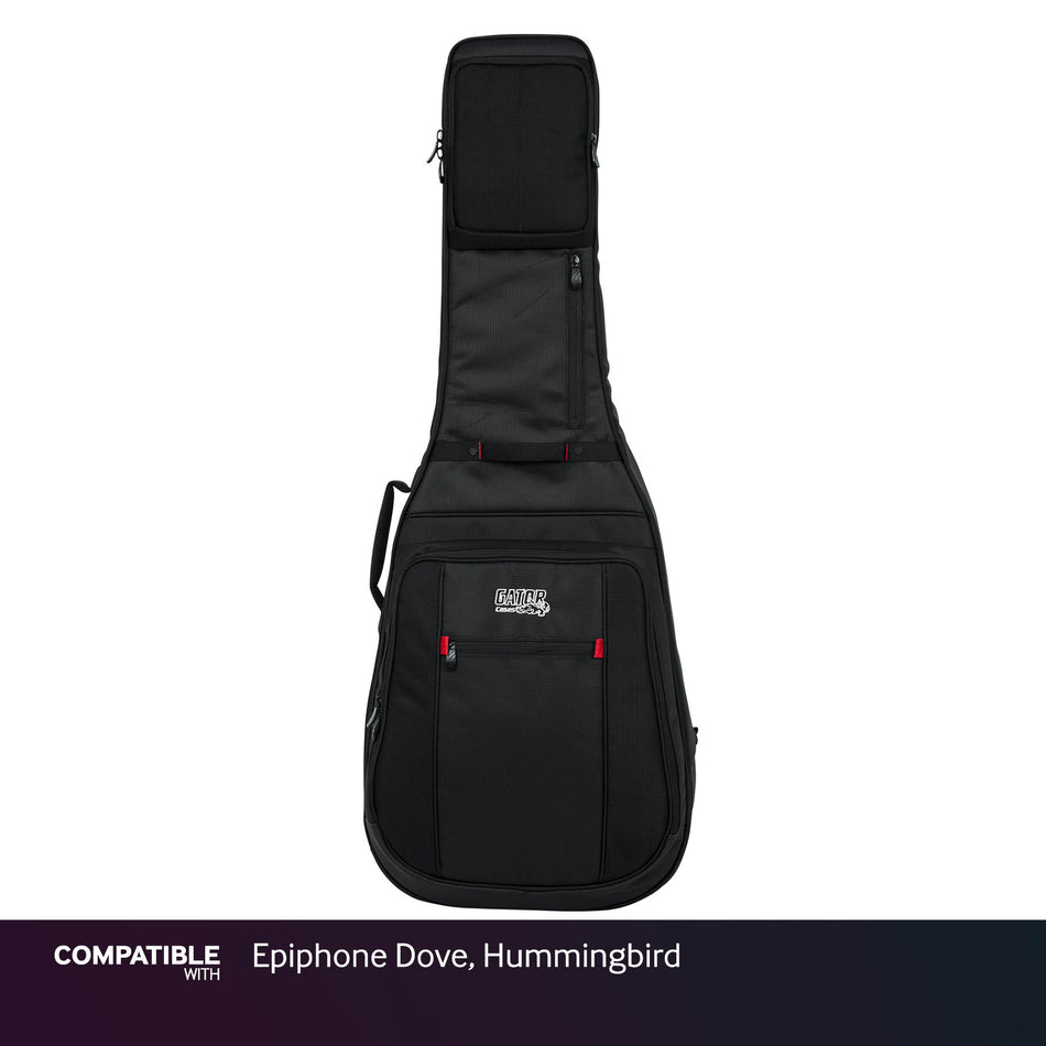 Gator Ultimate Gig Bag for Epiphone Dove, Hummingbird