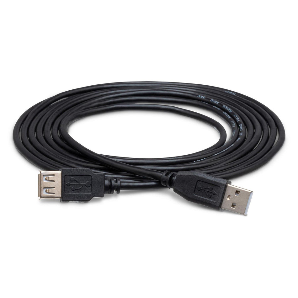 Hosa USB-210AF 10-foot USB-A Extension Cable