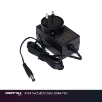 Audient Power Supply Adapter for iD14 mk2, iD22 mk2, iD44 mk2