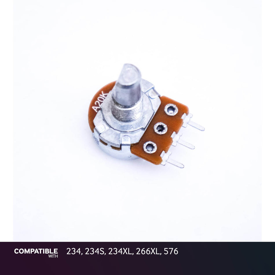 DBX 20K D-Shaft Potentiometer for 234, 234S, 234XL, 266XL, 576