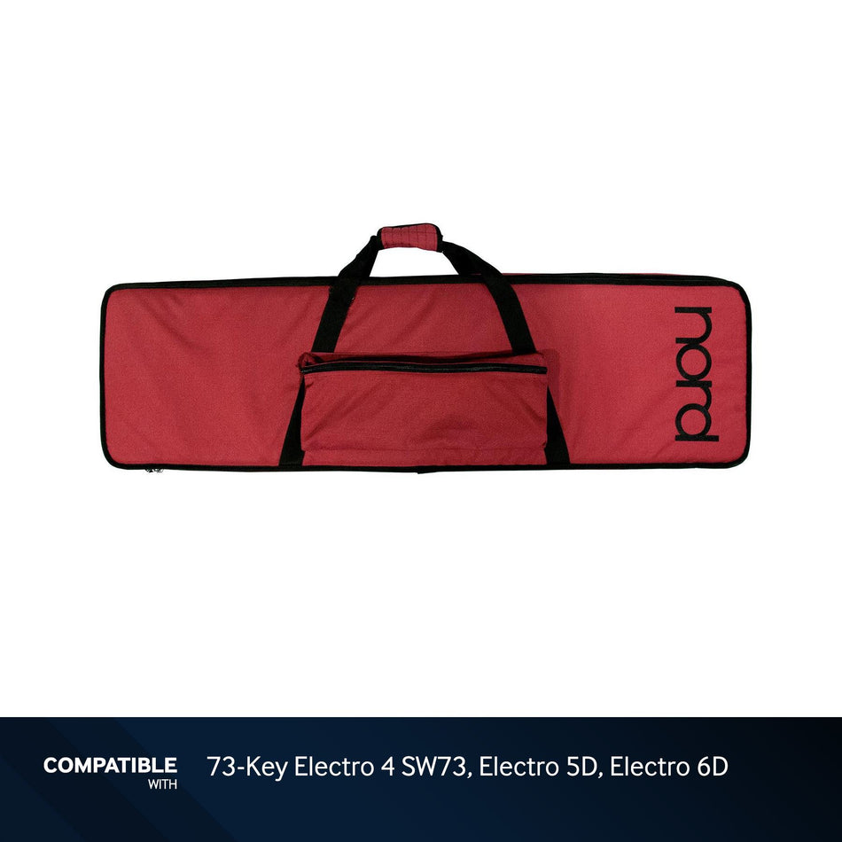 Nord Keyboard Red Soft Case for 73-Key Electro 4 SW73, Electro 5D, Electro 6D