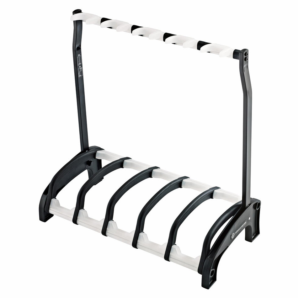 K&M 17525 Translucent Guardian 5 Electric or Bass Guitar Stand