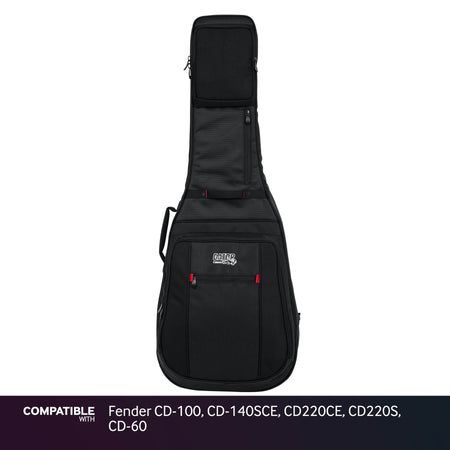 Gator Ultimate Gig Bag for Fender CD-100, CD-140SCE, CD220CE, CD220S, CD-60